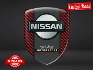 Nissan Silikon Aufkleber Tuning Sport Limited Domes Badge